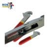 Adjustable wrenches and a leveling tool.